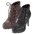 Journee Collection Women's 'Jasmine-10' Lug Sole High Heel Boot