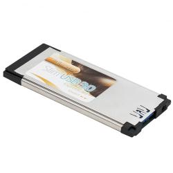 SYBA USB 3.0 Slim Flush Mount Express Card SD-EXP20070