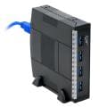 SYBA Black USB 3.0 4-Port Hub