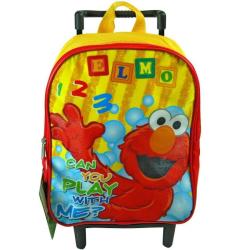 Elmo Mini Rolling Backpacks (Case of 42)