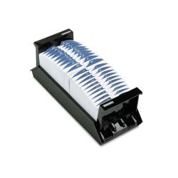 Rolodex Black VIP Open Tray 1,000-card File 