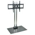 Luxor Wilson Chrome Plasma TV Stand