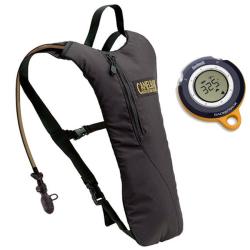 CamelBak Sabre 2 Liter Hydration Backpack and Bushnell Backtrack Digital GPS Compass