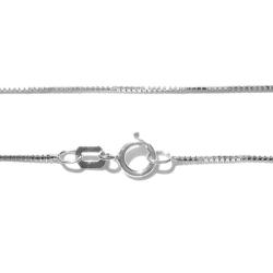 Sterling Silver 1/10ct TDW Blue Diamond Circle Necklace