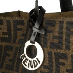 Fendi Zucca Canvas Tote Bag