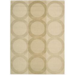 Hand-tufted Panache Beige Wool Rug (9'6 x 13')