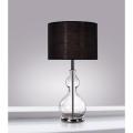 Clear Glass Base Table Lamp