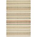 Hand-made Reversible Quilt Cottage Multi Wool Rug (8' x 10')