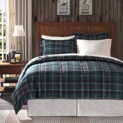 Premier Comfort Franklin Plaid Twin-size Down Alternative Comforter Set
