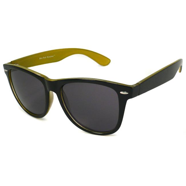 Urban Eyes Mens Two tone Square Sunglasses