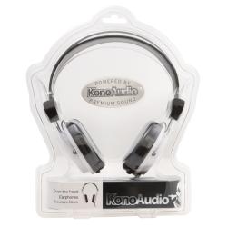 KonoAudio Black Skull Retro Headphones