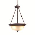 Woodbridge Lighting Basic 3-light Antique Bronze Pendant