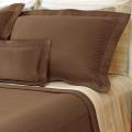 Diamante Matelasse Brown Standard-size Sham
