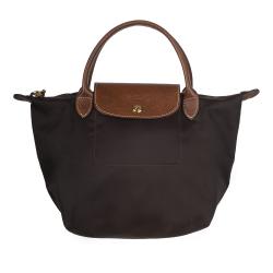 Longchamp Brown Le Pliage Mini Tote