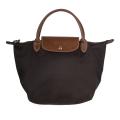 Longchamp Brown Le Pliage Mini Tote
