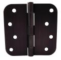 GlideRite 4-inch x 5/8-inch Radius Oil Rubbed Bronzel Door Hinges (Case of 24)