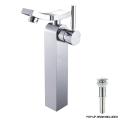Kraus Unicus Single Lever Vessel Faucet with Pop Up Drain Chrome