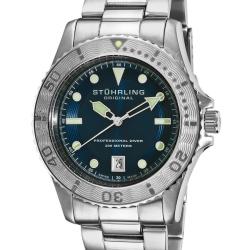 Stuhrling Original Men's Regatta Sailor Divers Swiss Watch