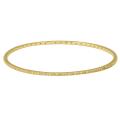 Gold over Silver 1/2ct TDW Diamond Bangle Bracelet