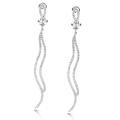 18k White Gold 1 3/4 ct TDW Diamond Earrings (H-I, SI1-SI2)