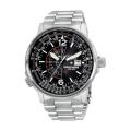 Citizen Men's Eco-Drive Nighthawk Stainless Steel Watch