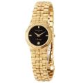 Wittnauer Women's 'Montego' Yellow Goldplated Stainless Steel Quartz Date Watch