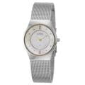 Skagen Women's 'Mesh' Stainless Steel Swarovski Crystals Quartz Watch