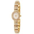 Wittnauer Women's 'Crystal' Yellow Goldplated Stainless Steel Quartz ...