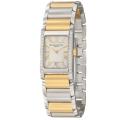 Baume & Mercier Women's 'Hampton' 18K Yellow Gold and Stainless Steel Diamonds Quartz Date Watch