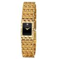 Wittnauer Women's 'Diamond Romance' Yellow Goldplated Stainless Steel ...