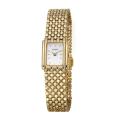 Wittnauer Women's 'Metropolitan' Yellow Goldplated Stainless Steel Quartz Watch