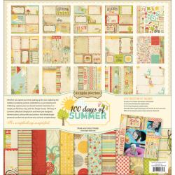Simple Stories '100 Days Of Summer' Paper Collection Kit 