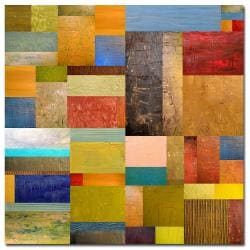 Michelle Callkins 'Pieces Project III' Canvas Art