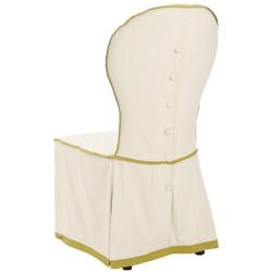 Safavieh Classical Rouen White Slipcover Oval Side Chairs (Set of 2)