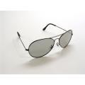 Visual Word Aviator Black Passive 3D Glasses