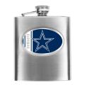 Dallas Cowboys 8-oz Stainless Steel Hip Flask