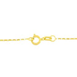 14k Yellow Gold 16-inch Reflection Box Chain 