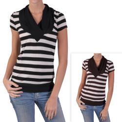 Journee Collection Junior's Cowlneck Tunic