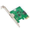 SYBA eSATA III 1-internal/ 1-external Port PCI-e Controller Card