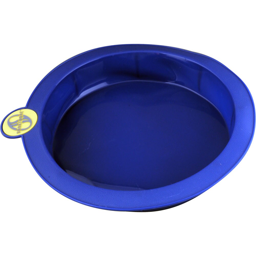 Smartware Silicone Bakeware Blue Round Cake Pan 13838757 Overstock