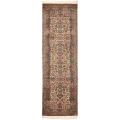 Asian Hand-knotted Royal Kerman Ivory Wool Rug (2'6 x 12')