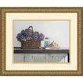 Daniel Pollera 'Still Life with Flowers' Framed Print Art