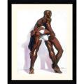 Laurie Cooper 'Couple' Framed Art Print