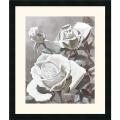 Marianne Hornbuckle 'White Roses' Framed Art Print