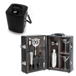 Picnic Time Washington Redskins Black Manhattan Cocktail Case