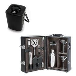 Picnic Time Cleveland Browns Black Manhattan Cocktail Case