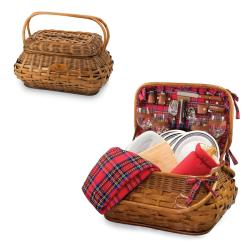 Picnic Time Highlander Red Tartan Tennessee Titans
