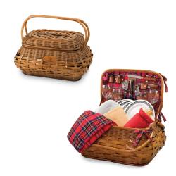 Picnic Time Arizona Cardinals Red Tartan Picnic Set