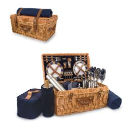Picnic Time Navy New Orleans Saints Windsor Picnic Basket