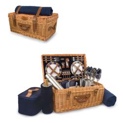 Picnic Time Navy Denver Broncos Windsor Picnic Basket